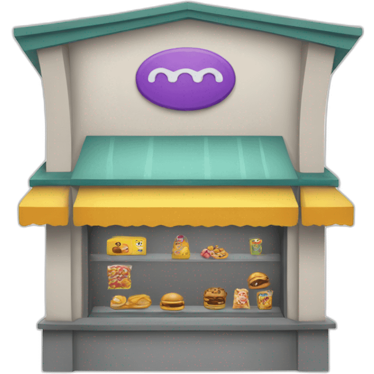 mall kiosk emoji