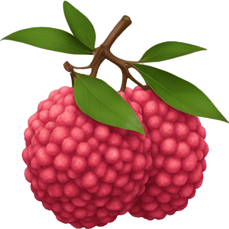 Lychee emoji