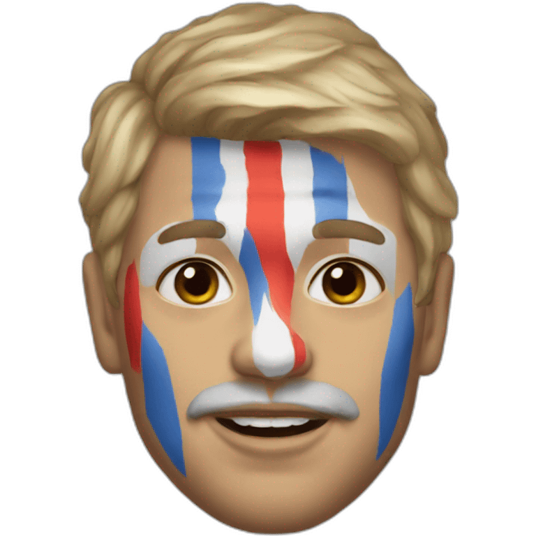 serbian face paint emoji