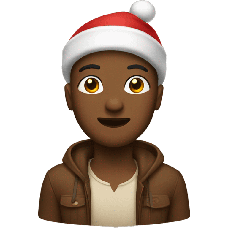 Holiday brown  emoji