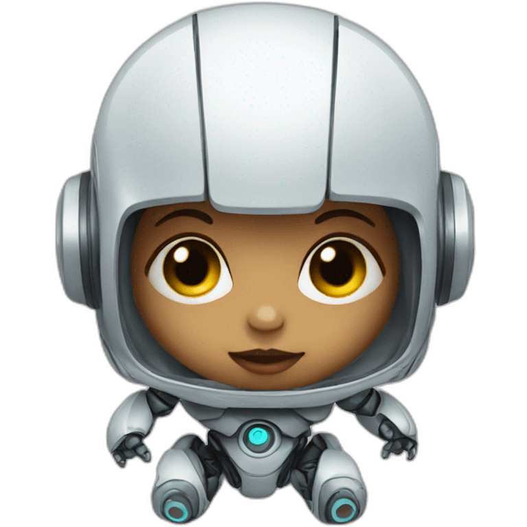 Robot baby emoji