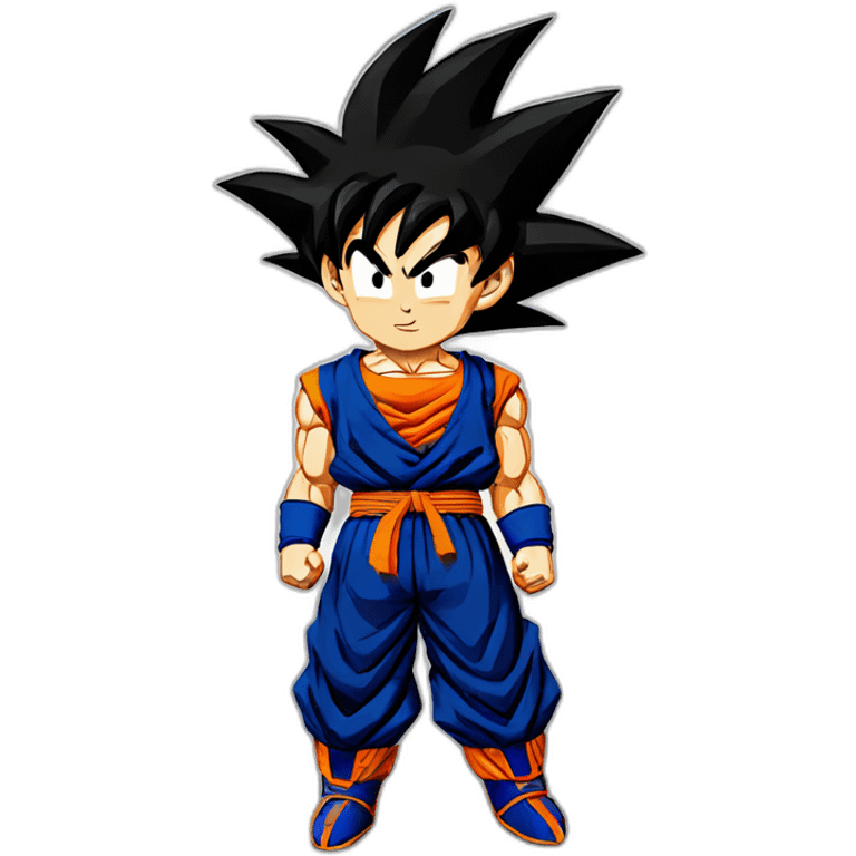 Dragon Ball Z Goku emoji