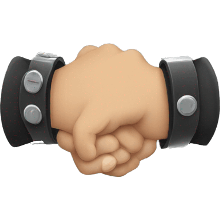 Hand cuffed emoji