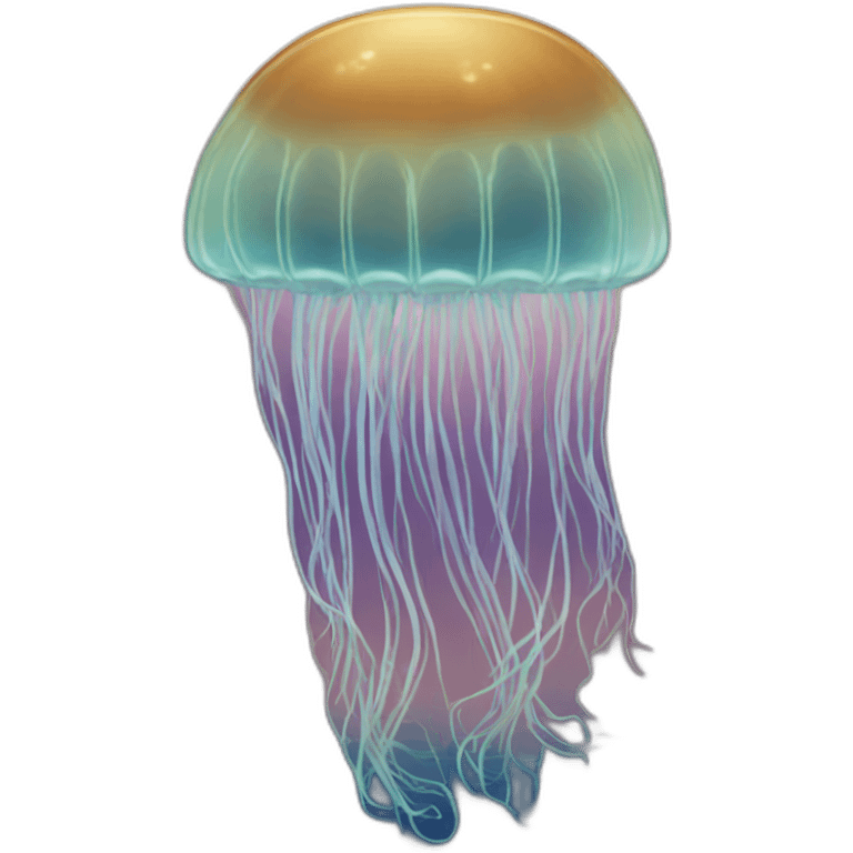 Moon jellyfish emoji