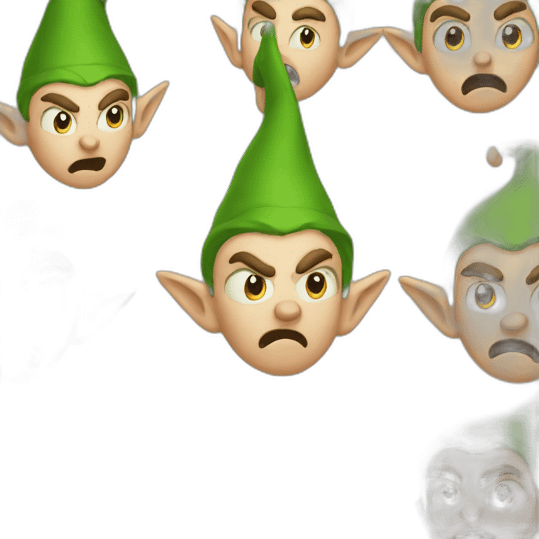 elf angry emoji