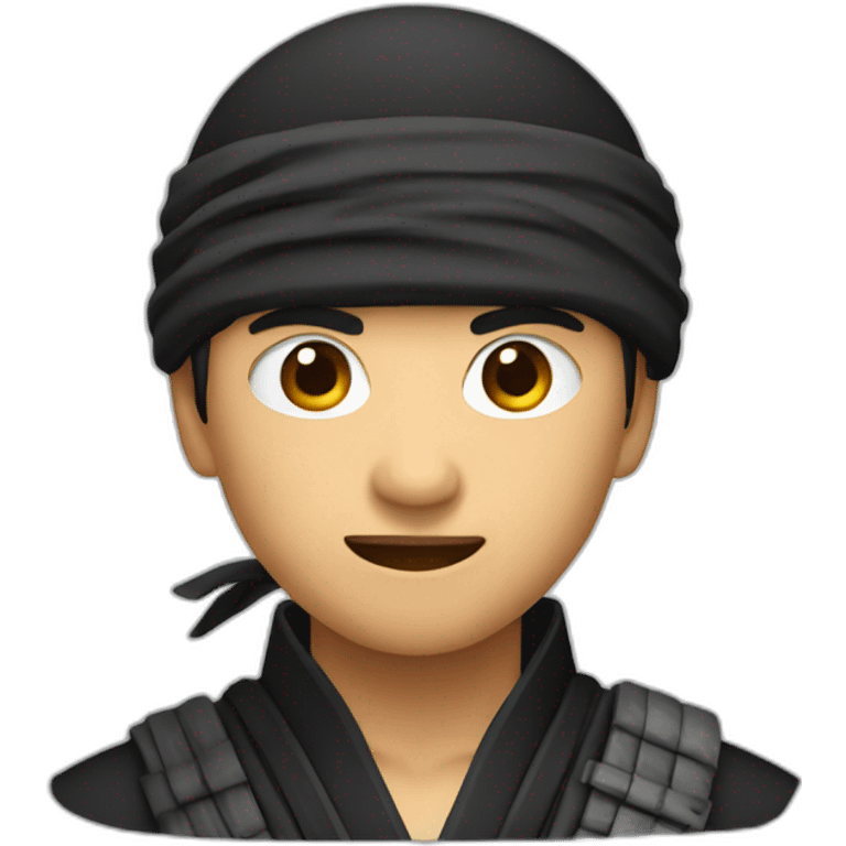 asian ninja emoji