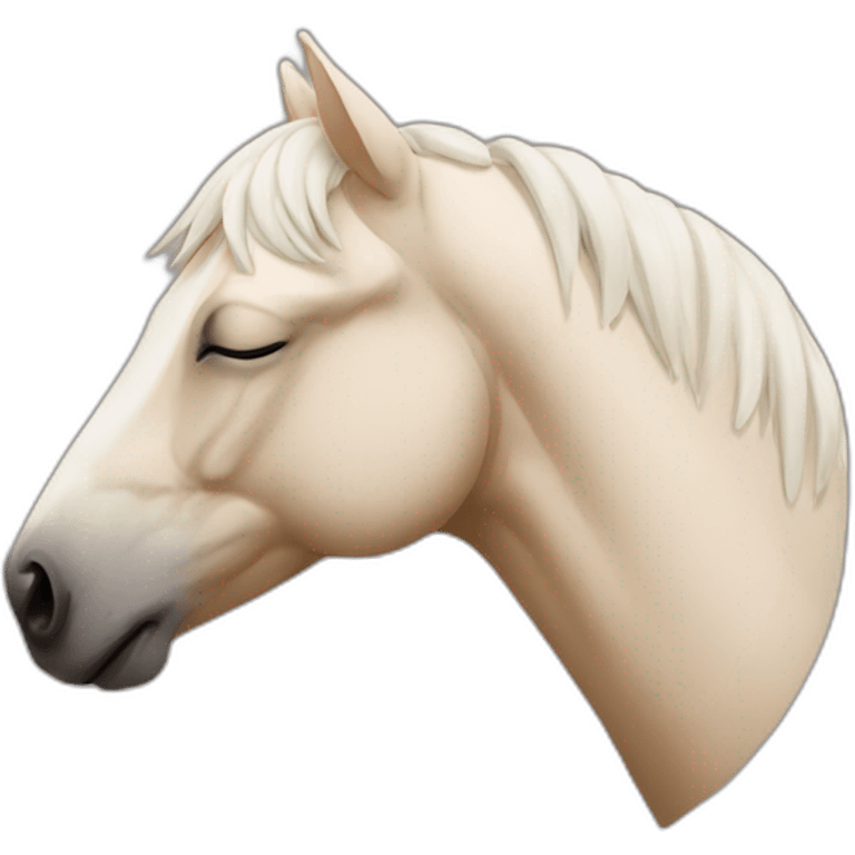 sleeping horse emoji