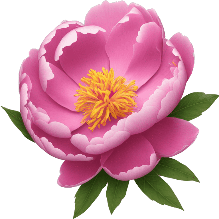 Peony emoji