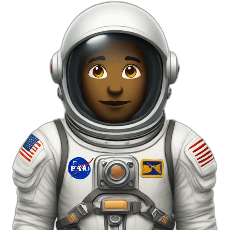 heavy astronaut full body emoji