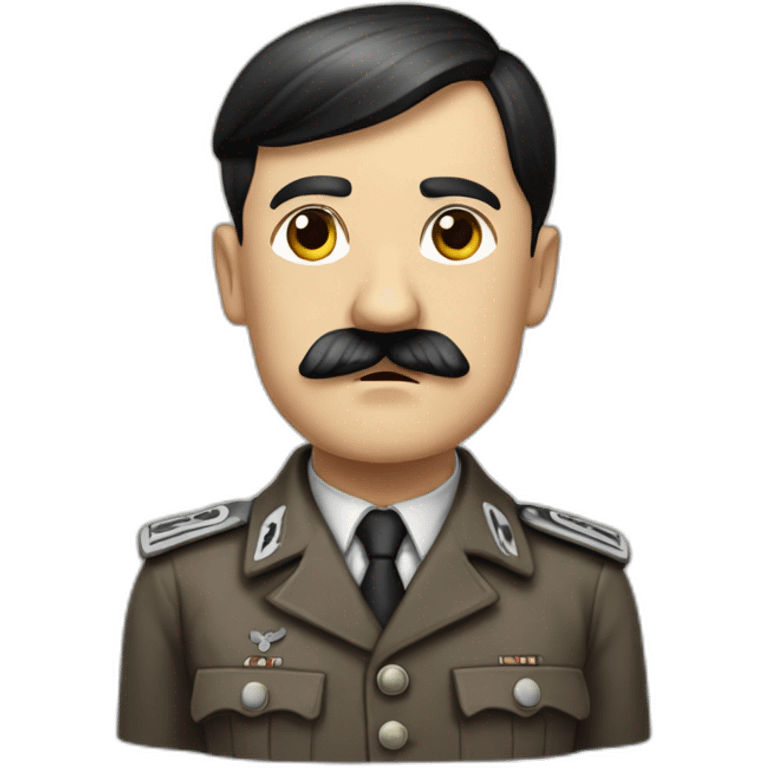 Adolf Hitler standing position emoji