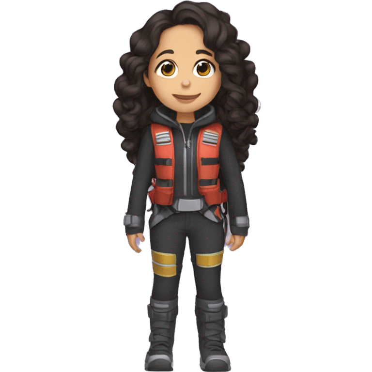 jenna ortega with jetpack emoji