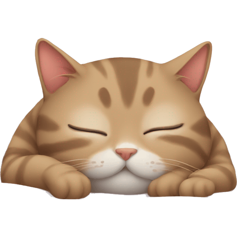 cat while sleeping emoji