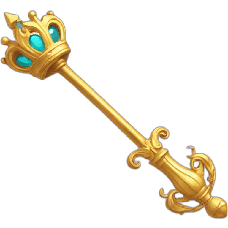 queen scepter emoji