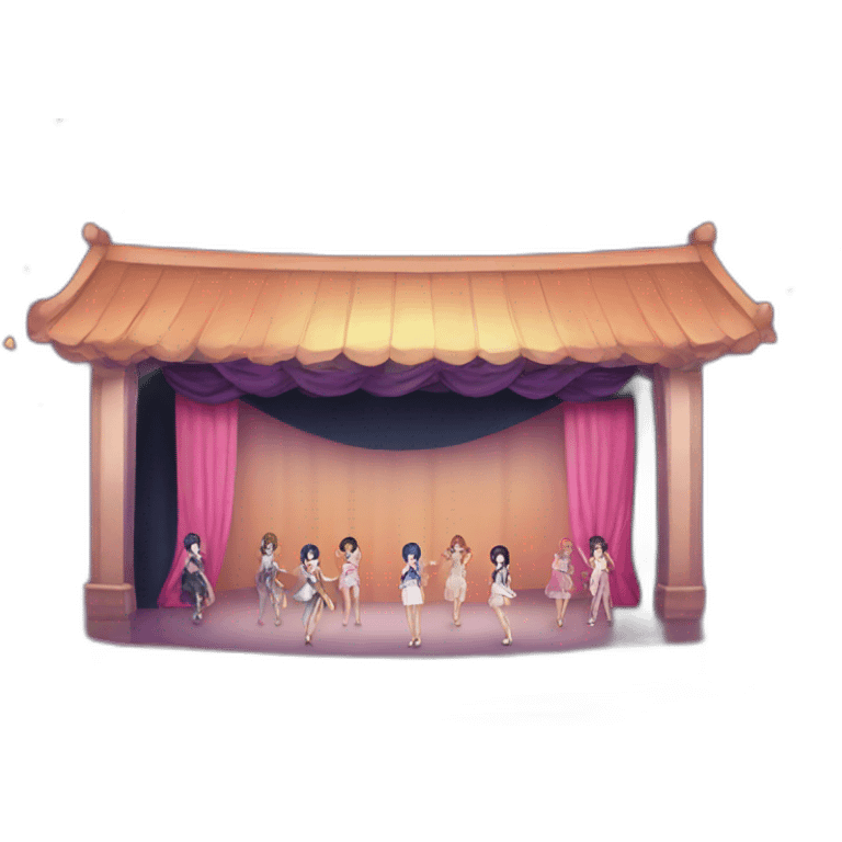 kpop performance stage emoji