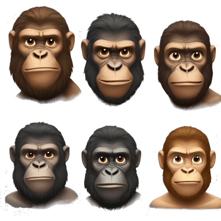 Apes together strong  emoji