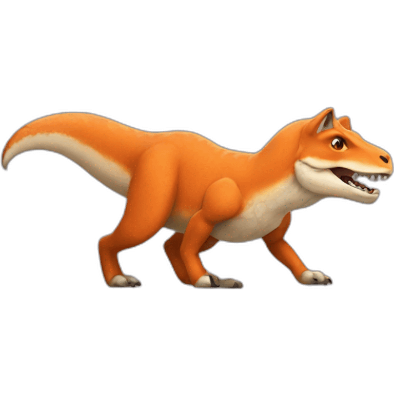 Fox t rex emoji