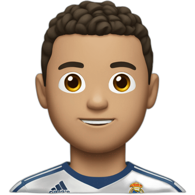 Ronaldo playing ps5 emoji