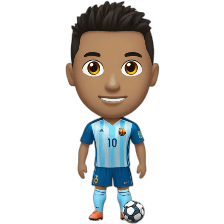 Ronaldo sur messi emoji