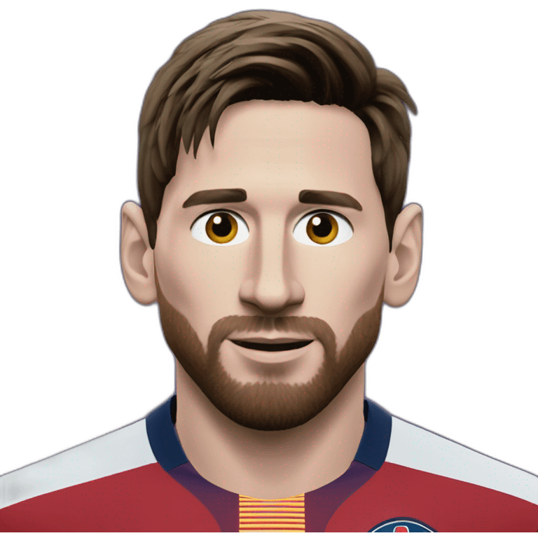 leo messi psg emoji