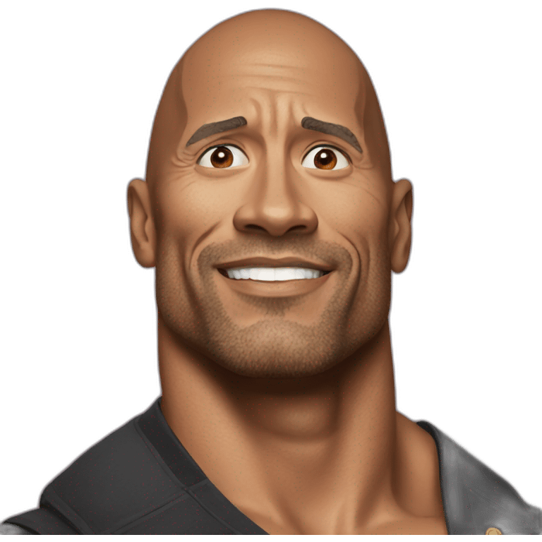 Dwayne Johnson  emoji