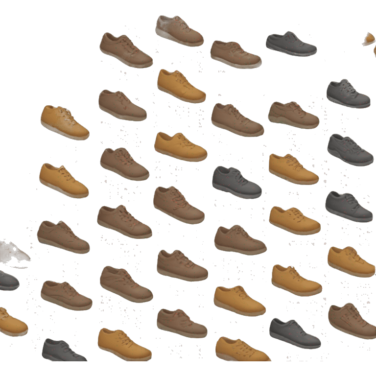 shoe pattern maker emoji