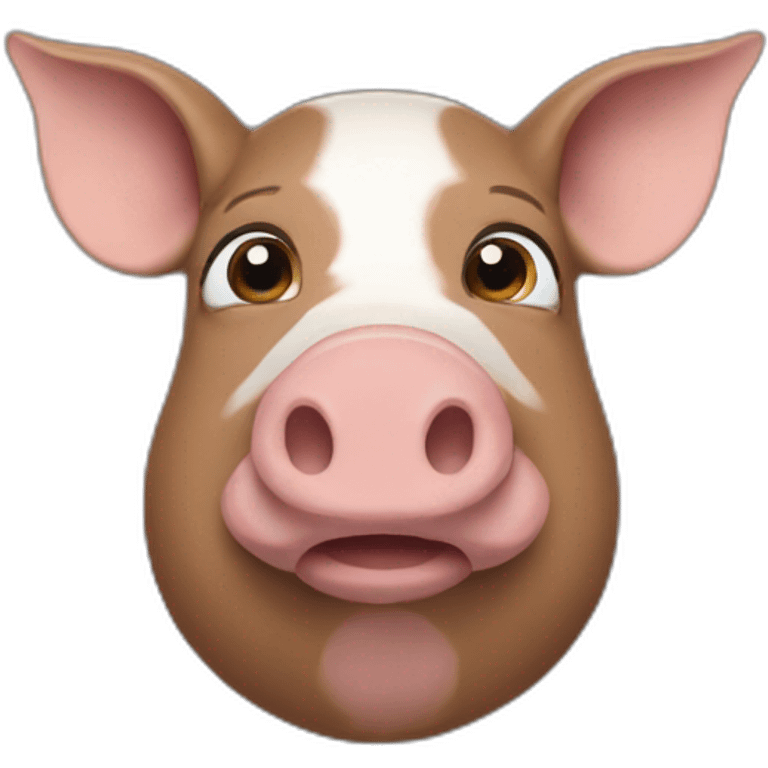 Chevaucheur de cochon emoji