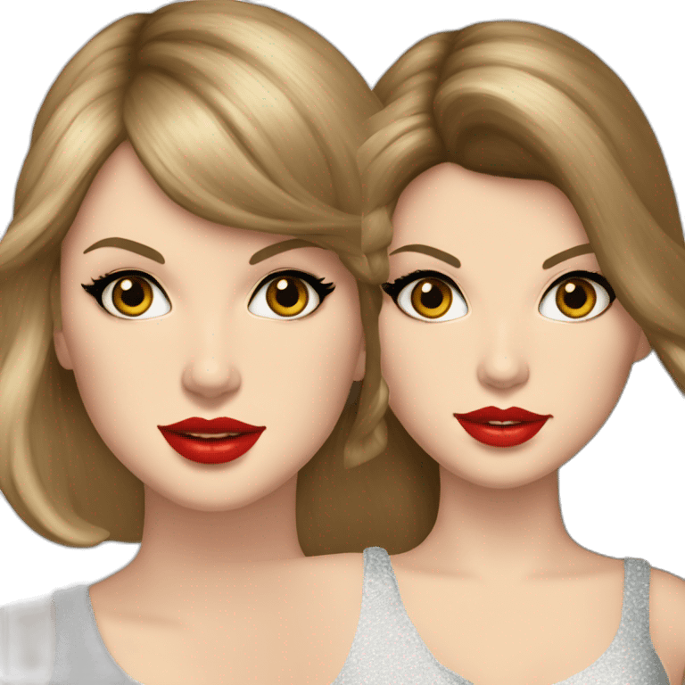 Taylor Swift et Lana del Rey  emoji