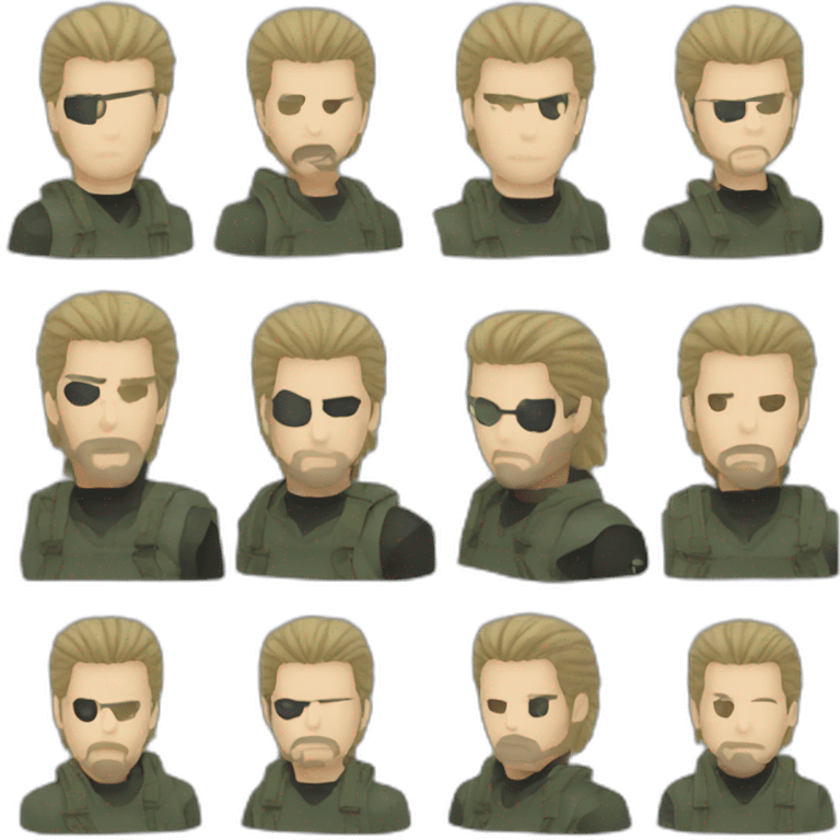 metal gear solid emoji