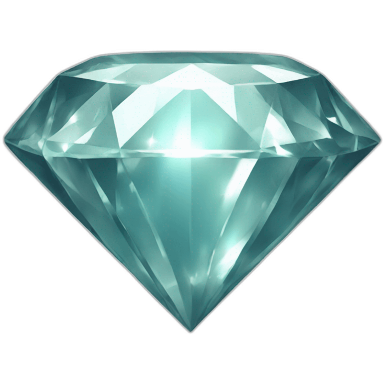 Shiny diamond emoji