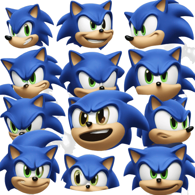 sonic the hedgehog emoji