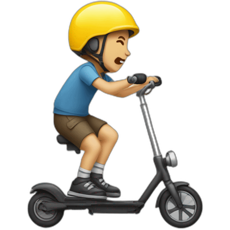 accident de trotinette emoji