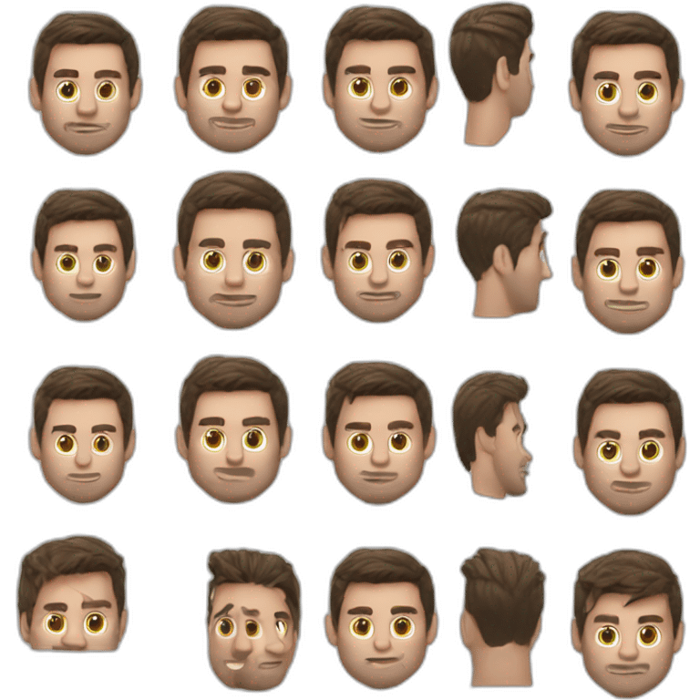 Messi-gaot-head emoji