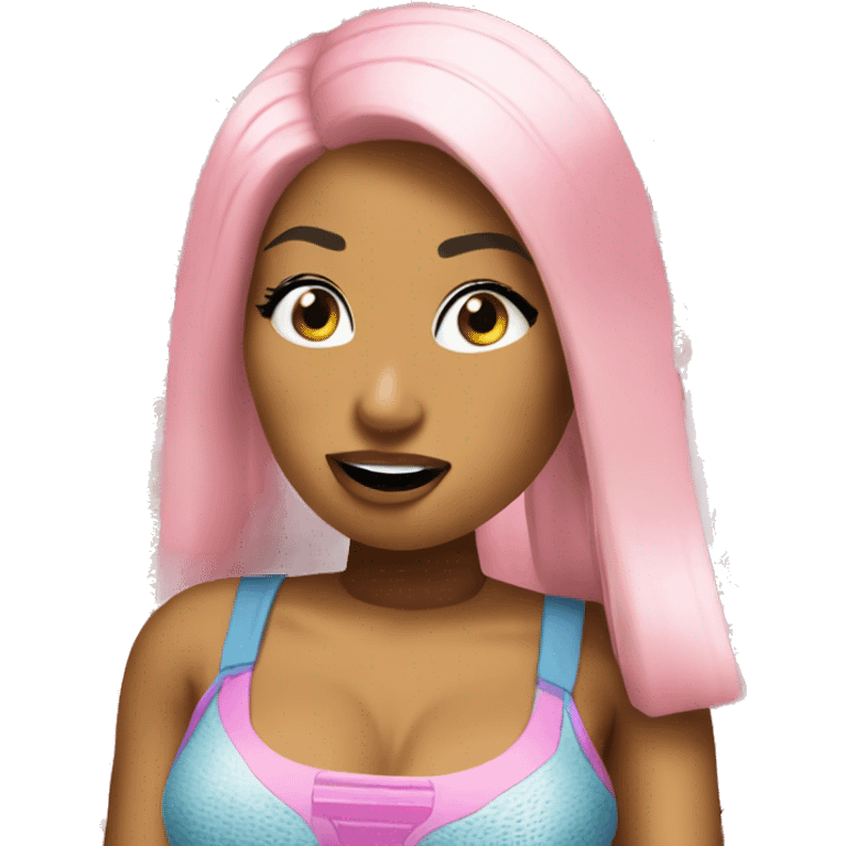 nicki minaj gasp emoji