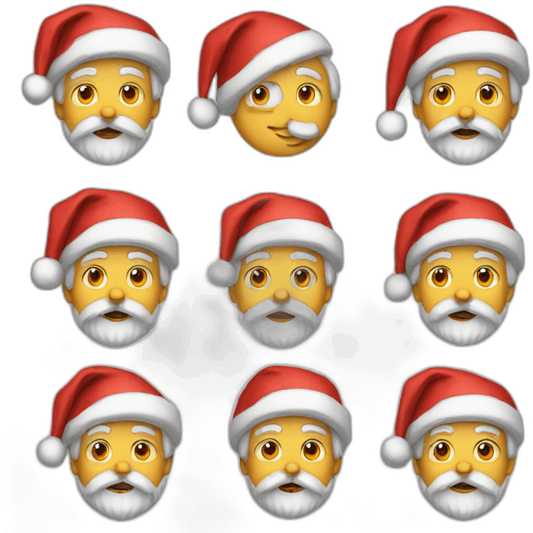 santa claus emoji