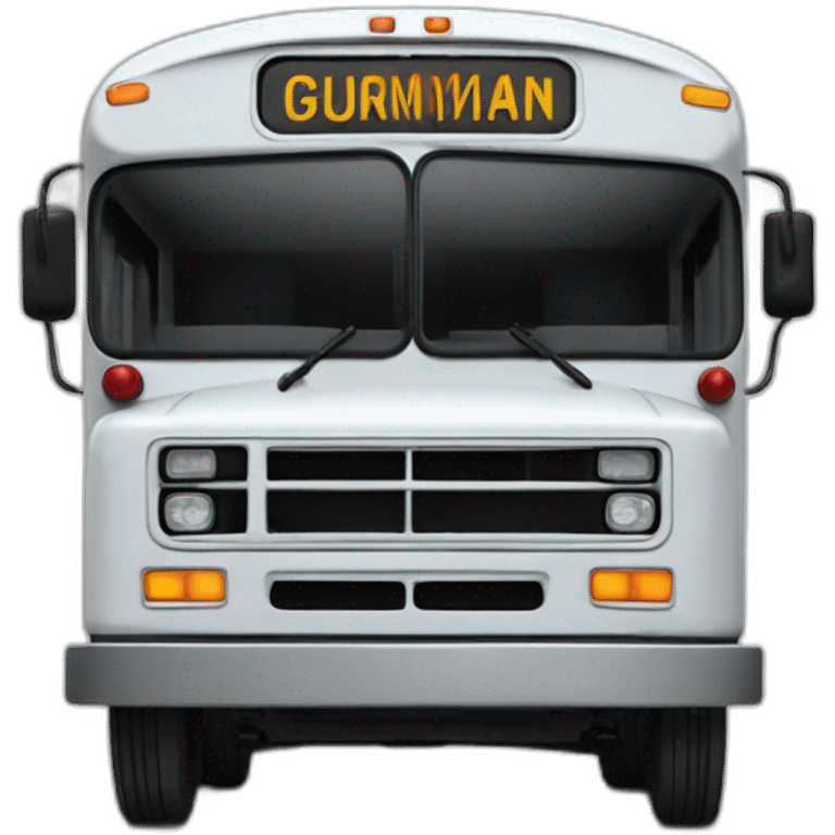 Grumman 870 bus from movie speed emoji