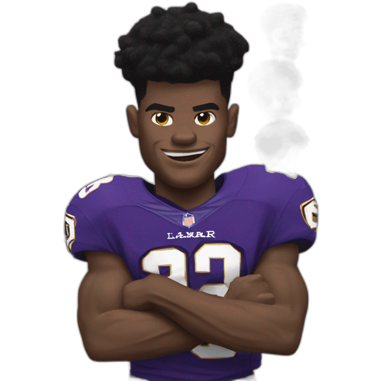 lamar jackson SuperFlex emoji