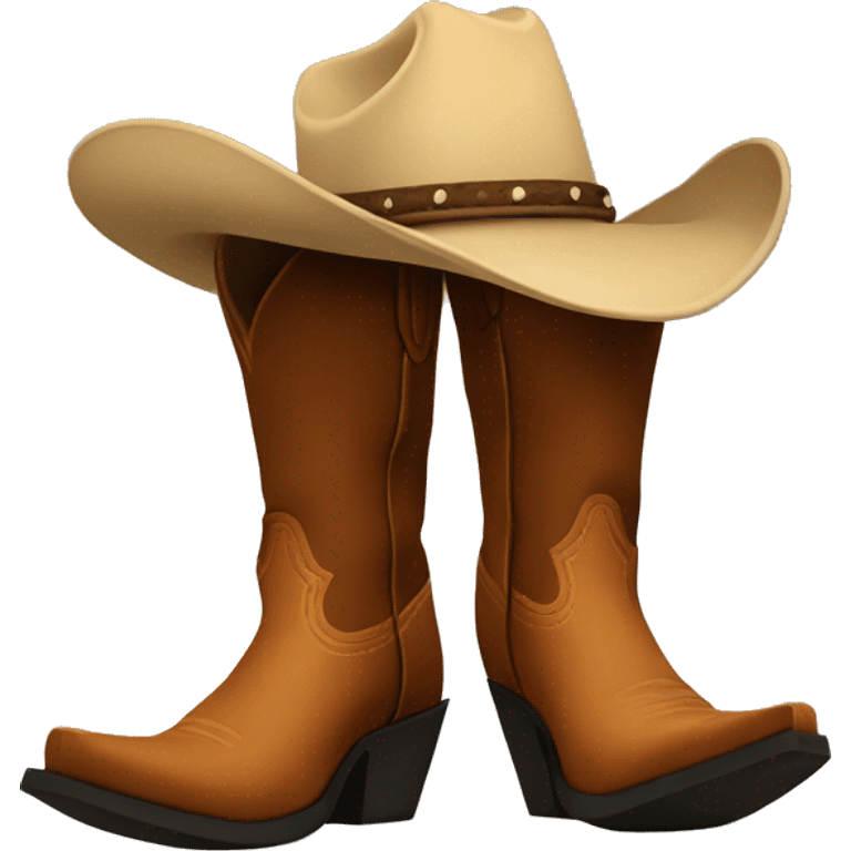 Cowboy boots  emoji