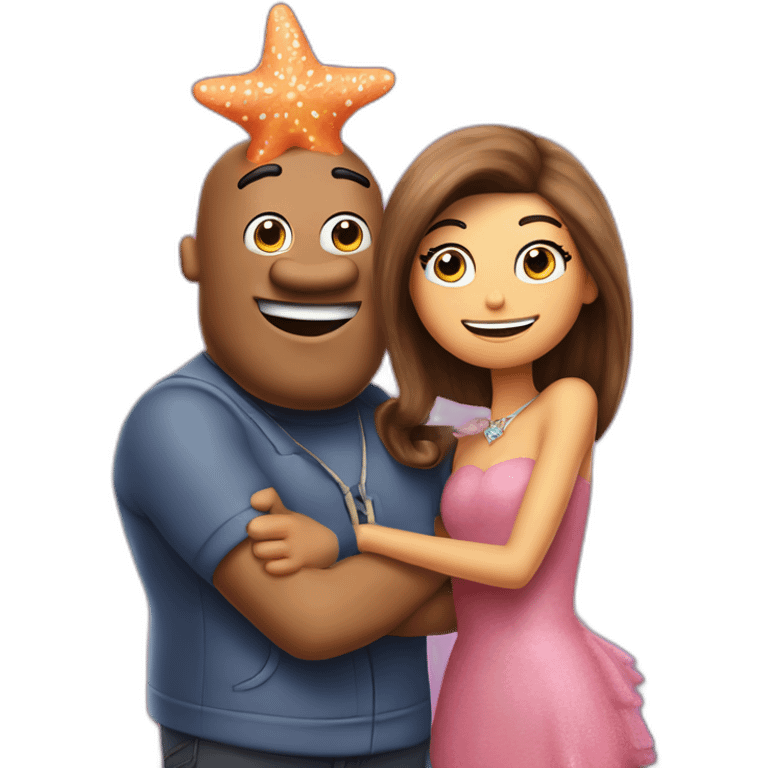 patrick star nickelodeon y zendaya emoji