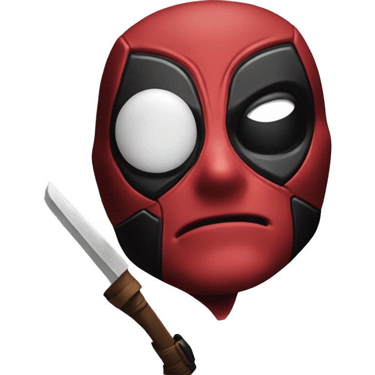 deadpool bye bye  emoji