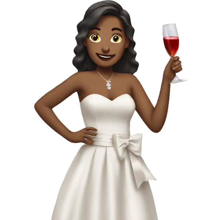 Bridesmaid partying  emoji