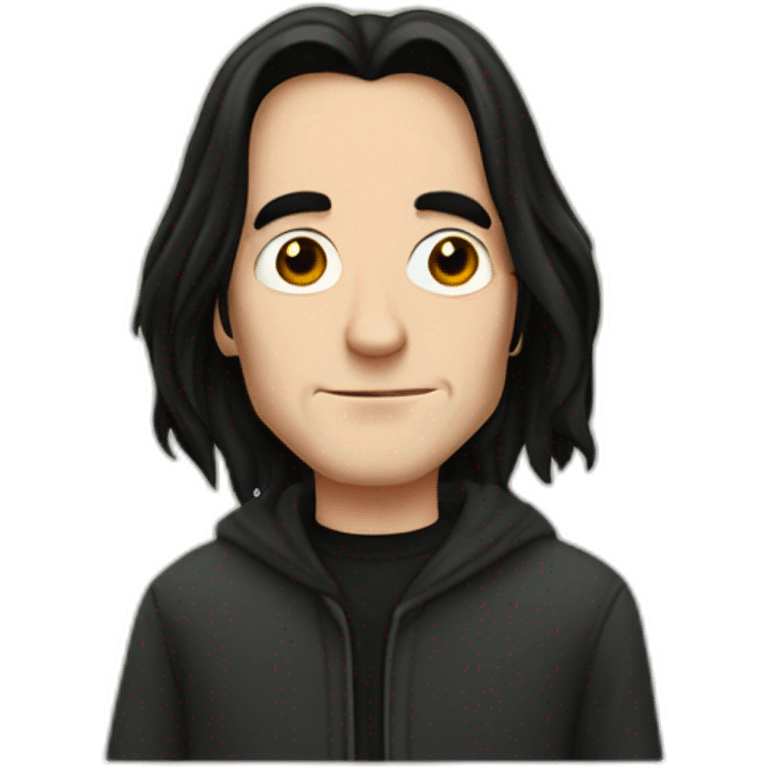 Severus Snape wears a sweatshirt written "Sude" emoji