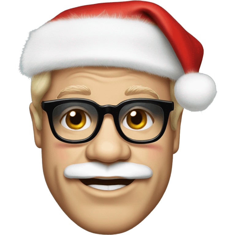 elton john as santa claus emoji