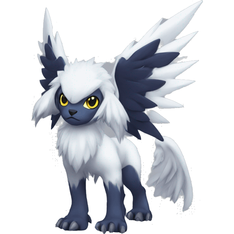 Cool Absol Nargacuga full body emoji