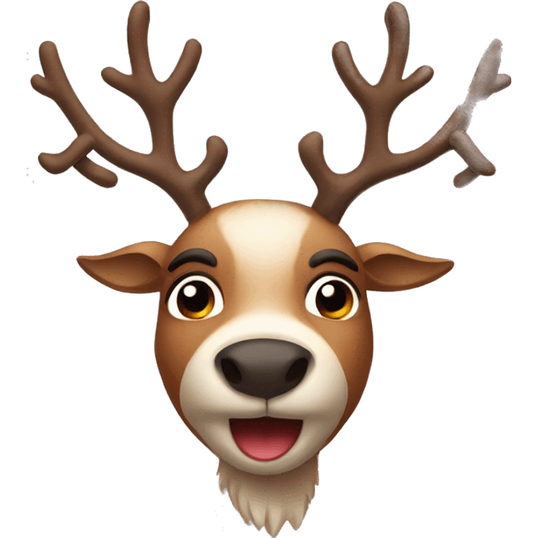 Reindeer emoji