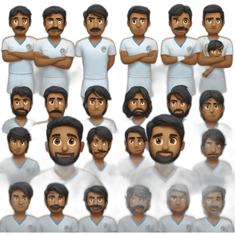 indian football team emoji