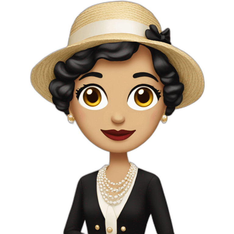 Coco Chanel emoji