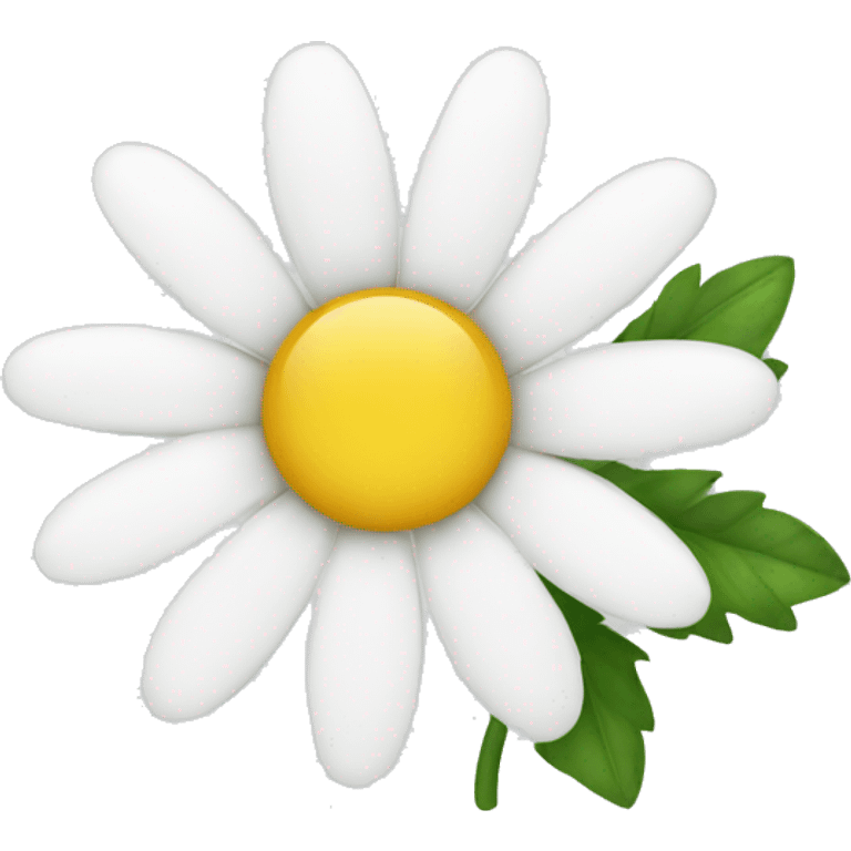 white daisy emoji