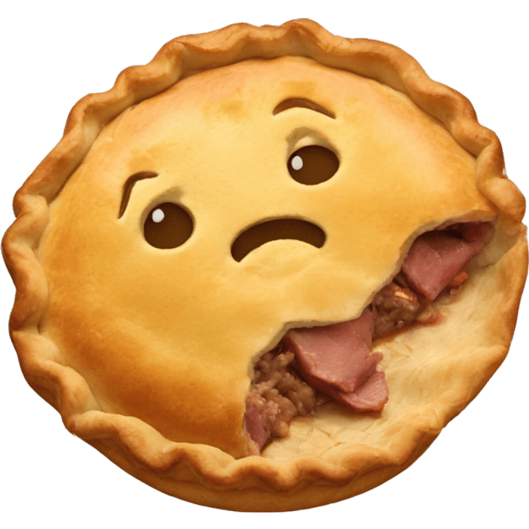 meat pie emoji