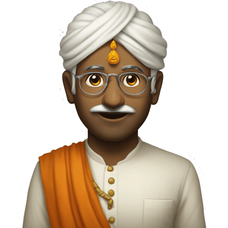 Krishn tilak emoji emoji