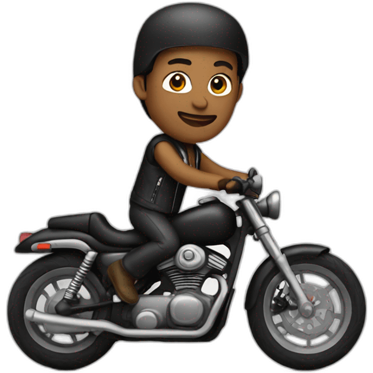 Biker emoji